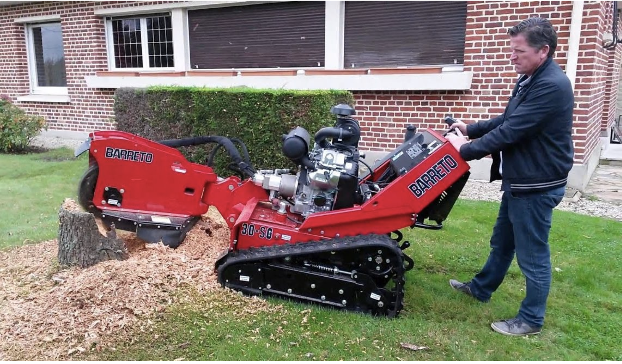 stump removal machine rental