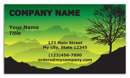 tree service business cards