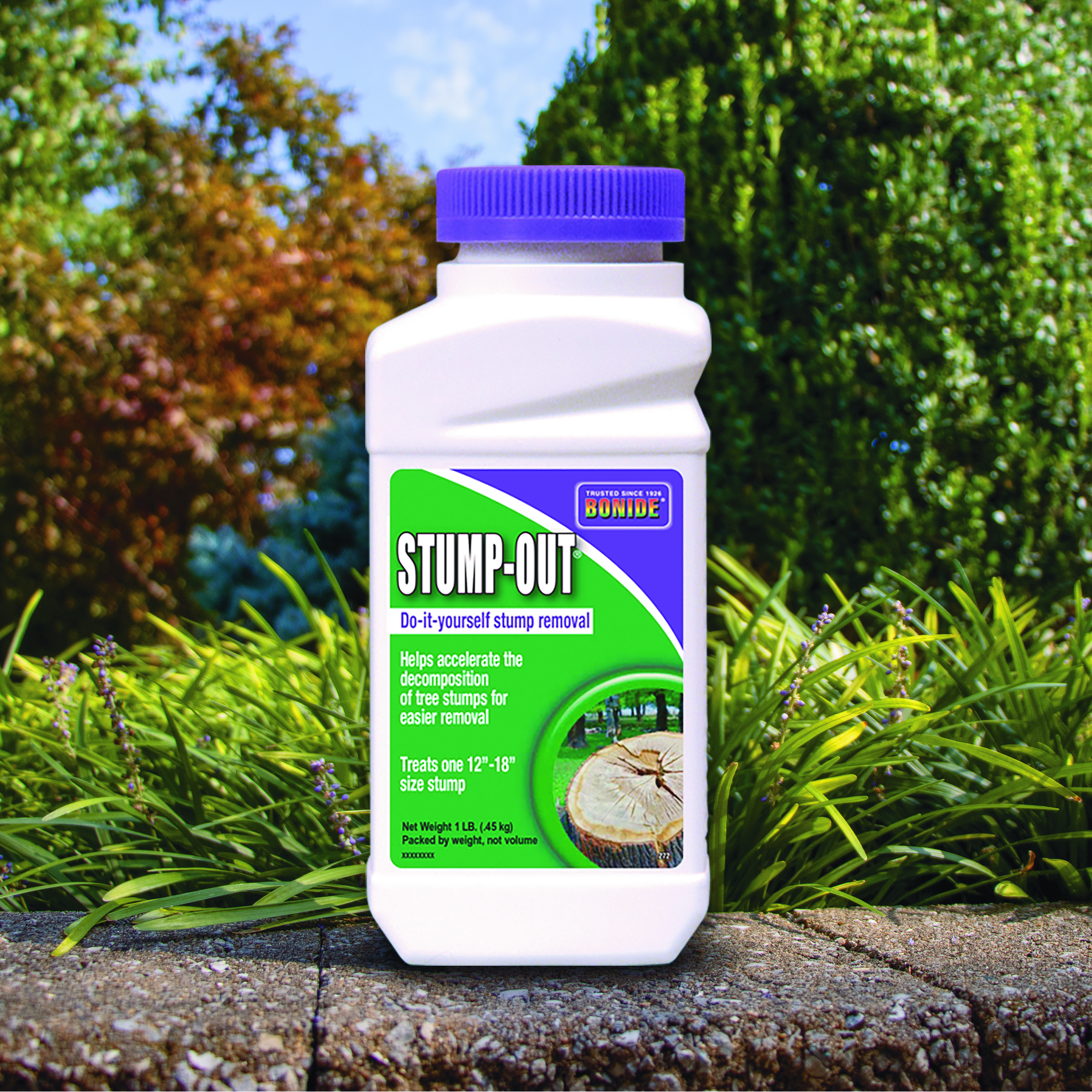 Stump removal chemical