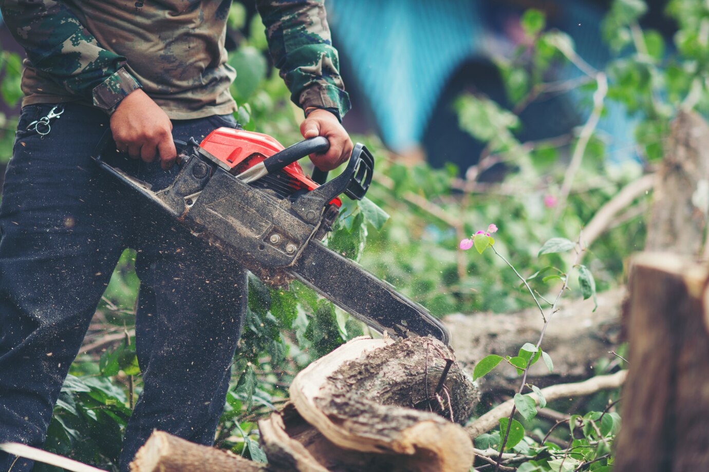 tree trimming machine